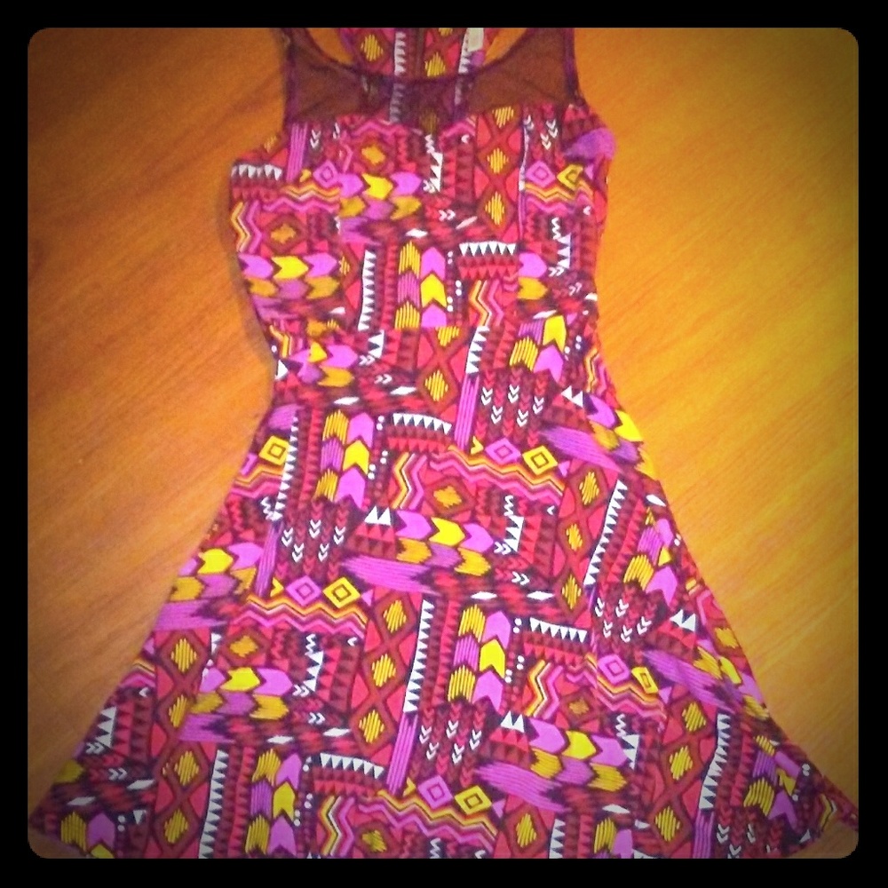 Fit and flare summer dress